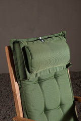 Olive Outdoor - Sitzpolster - grün/Polyester - Outdoor - Sitzpölster - ALVAHOME
