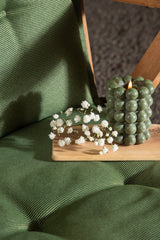 Olive Outdoor - Sitzpolster - grün/Polyester - Outdoor - Sitzpölster - ALVAHOME