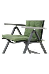 Olive Outdoor - Sitzpolster - grün/Polyester - Outdoor - Sitzpölster - ALVAHOME