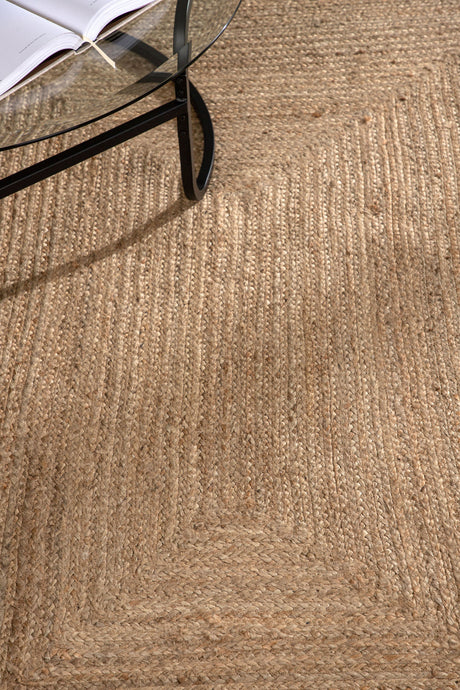 Oliver Wohnzimmerteppich - natur/Jute - Wohnzimmerteppiche - ALVAHOME