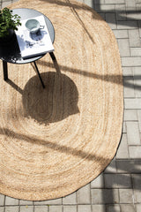 Oliver Wohnzimmerteppich - natur/Jute - Wohnzimmerteppiche - ALVAHOME