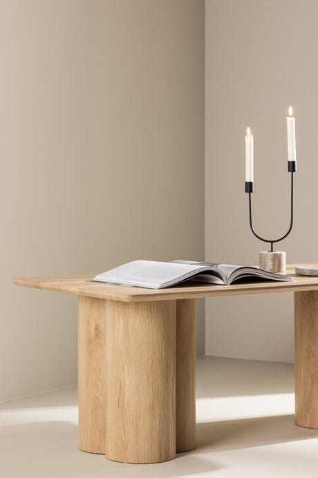Olivia Couchtisch - natur/MDF - Couchtische - ALVAHOME