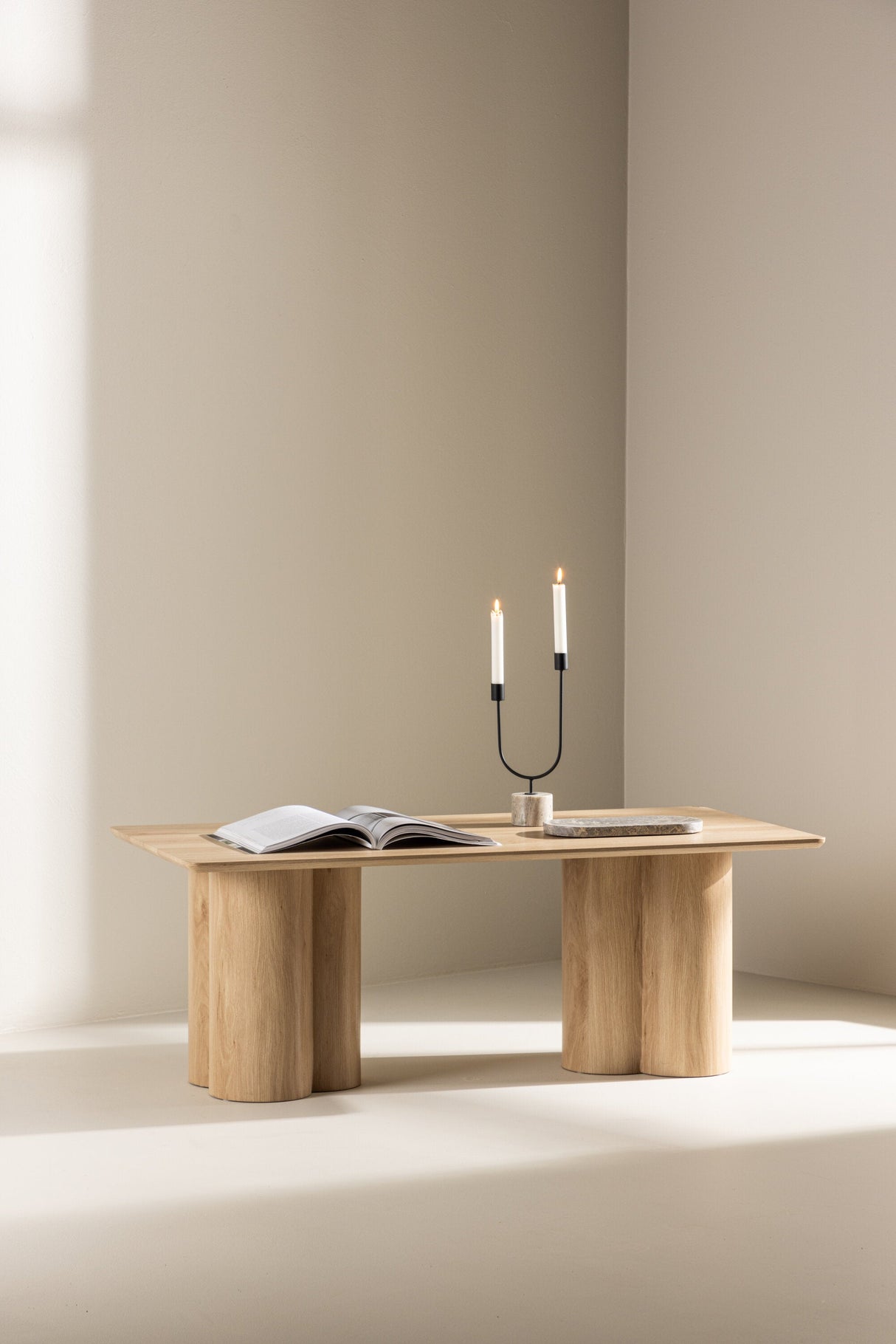 Olivia Couchtisch - natur/MDF - Couchtische - ALVAHOME