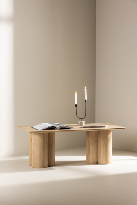Olivia Couchtisch - natur/MDF - Couchtische - ALVAHOME