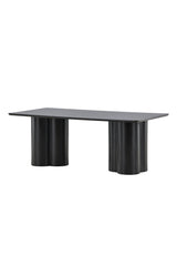 Olivia Couchtisch - schwarz/MDF - Couchtische - ALVAHOME