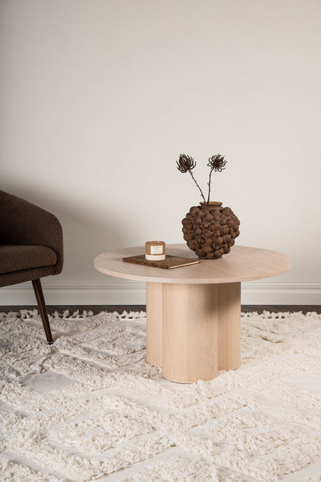 Olivia Couchtisch - white - wash/MDF - Couchtische - ALVAHOME
