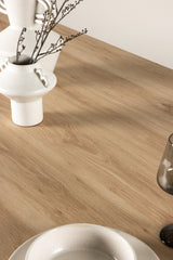 Olivia rechteckiger Esstisch - natur/MDF - Rechteckige Esstische - ALVAHOME