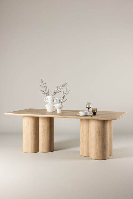 Olivia rechteckiger Esstisch - natur/MDF - Rechteckige Esstische - ALVAHOME