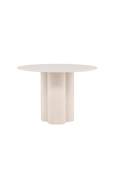Olivia runder Esstisch - beige/MDF - Runde Esstische - ALVAHOME