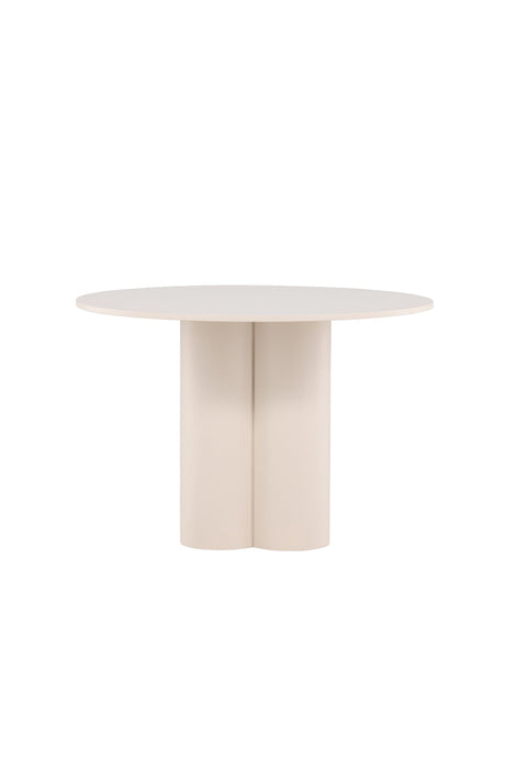Olivia runder Esstisch - beige/MDF - Runde Esstische - ALVAHOME