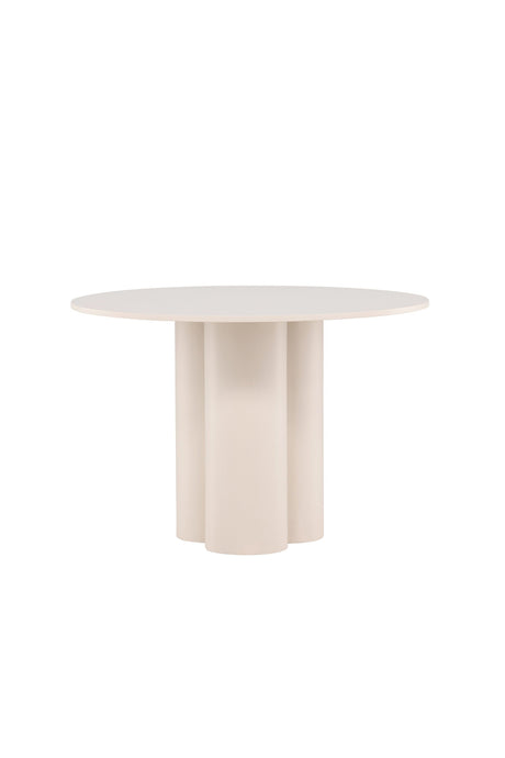 Olivia runder Esstisch - beige/MDF - Runde Esstische - ALVAHOME