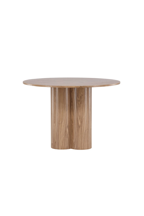 Olivia runder Esstisch - braun/MDF - Runde Esstische - ALVAHOME