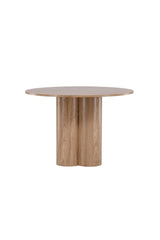 Olivia runder Esstisch - braun/MDF - Runde Esstische - ALVAHOME