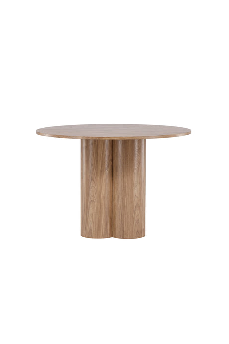 Olivia runder Esstisch - braun/MDF - Runde Esstische - ALVAHOME