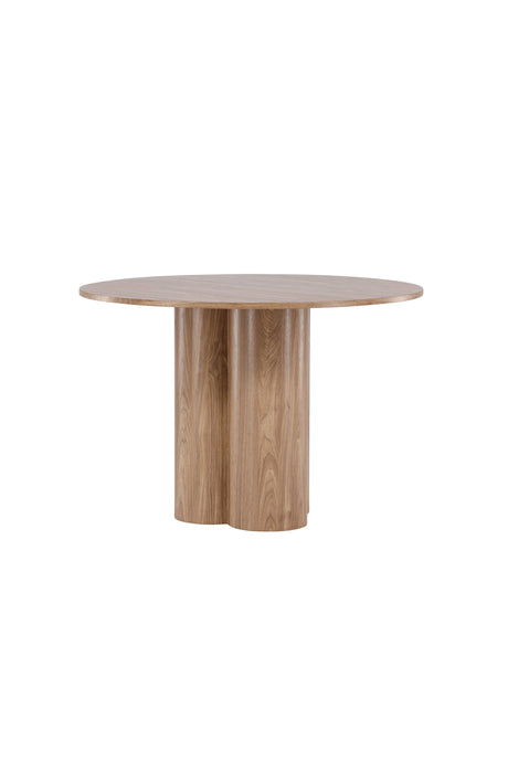 Olivia runder Esstisch - braun/MDF - Runde Esstische - ALVAHOME
