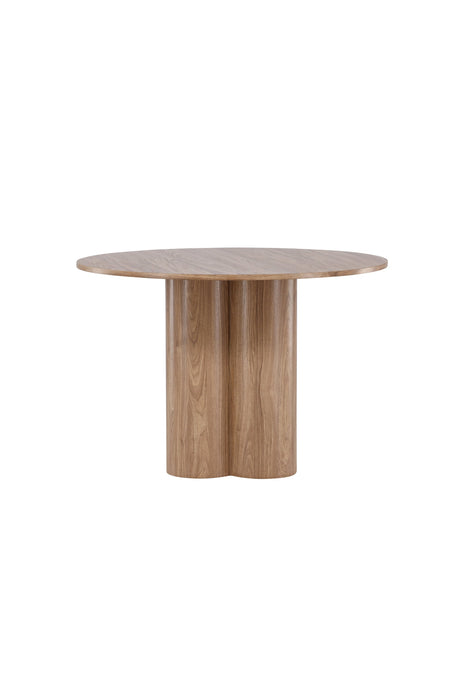 Olivia runder Esstisch - braun/MDF - Runde Esstische - ALVAHOME