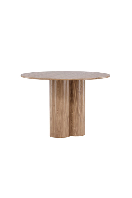 Olivia runder Esstisch - braun/MDF - Runde Esstische - ALVAHOME
