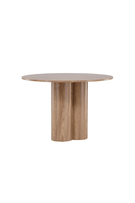 Olivia runder Esstisch - braun/MDF - Runde Esstische - ALVAHOME