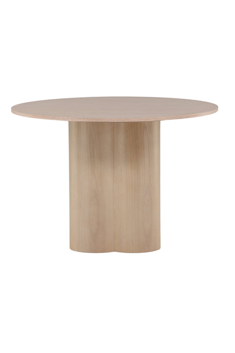 Olivia runder Esstisch - white - wash/MDF - Runde Esstische - ALVAHOME