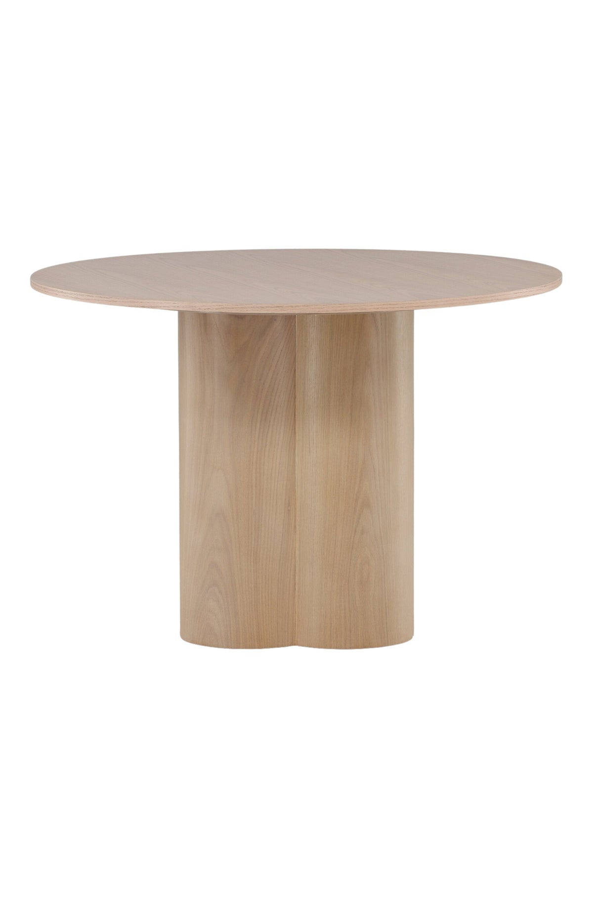 Olivia runder Esstisch - white - wash/MDF - Runde Esstische - ALVAHOME