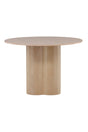 Olivia runder Esstisch - white - wash/MDF - Runde Esstische - ALVAHOME