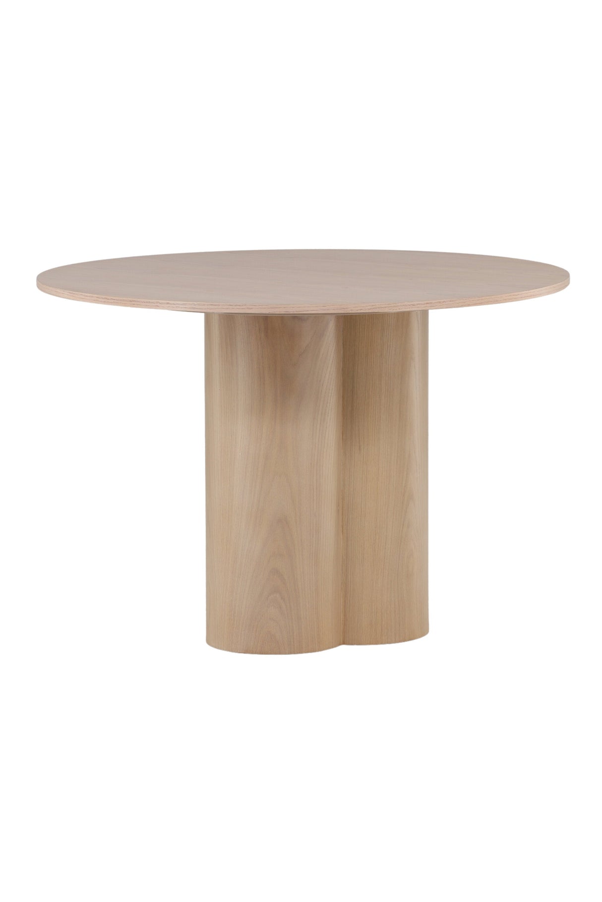 Olivia runder Esstisch - white - wash/MDF - Runde Esstische - ALVAHOME