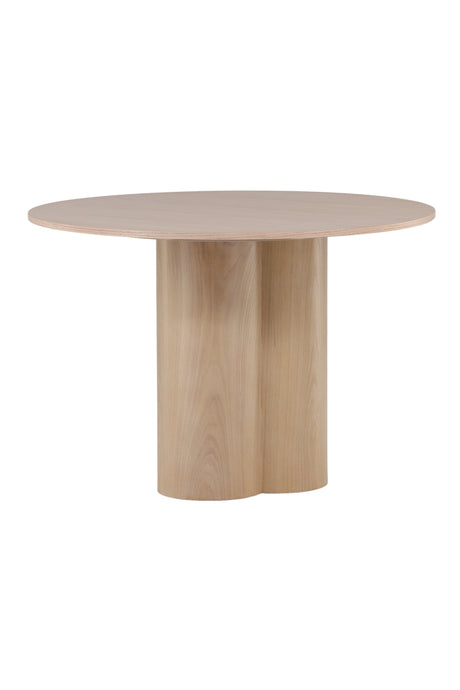 Olivia runder Esstisch - white - wash/MDF - Runde Esstische - ALVAHOME