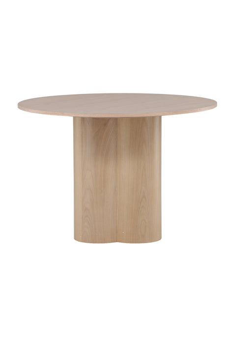 Olivia runder Esstisch - white - wash/MDF - Runde Esstische - ALVAHOME