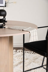 Olivia runder Esstisch - white - wash/MDF - Runde Esstische - ALVAHOME