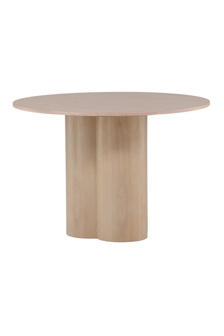 Olivia runder Esstisch - white - wash/MDF - Runde Esstische - ALVAHOME
