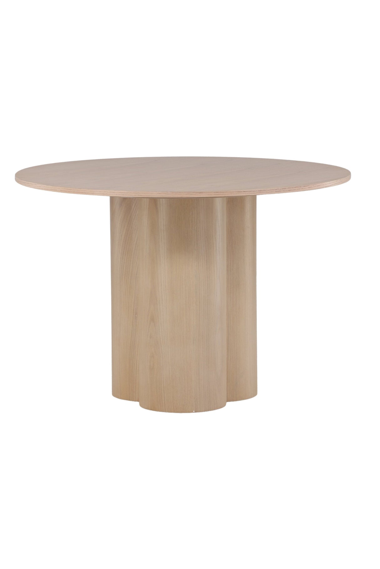 Olivia runder Esstisch - white - wash/MDF - Runde Esstische - ALVAHOME