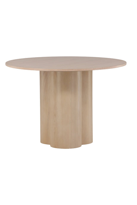 Olivia runder Esstisch - white - wash/MDF - Runde Esstische - ALVAHOME