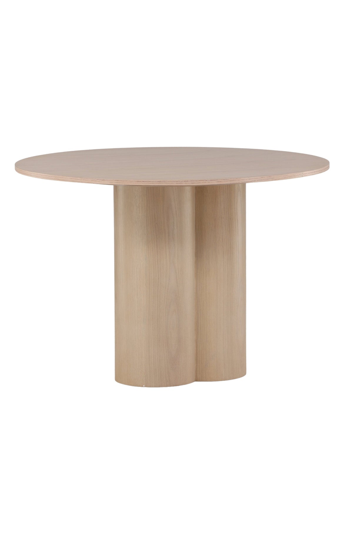 Olivia runder Esstisch - white - wash/MDF - Runde Esstische - ALVAHOME