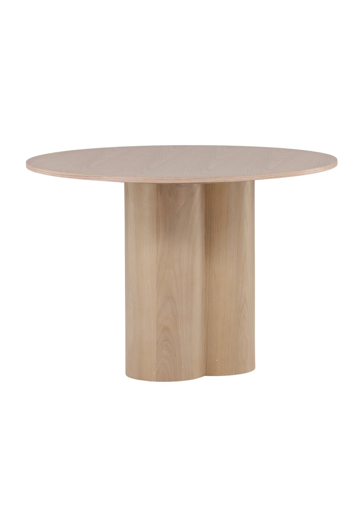 Olivia runder Esstisch - white - wash/MDF - Runde Esstische - ALVAHOME