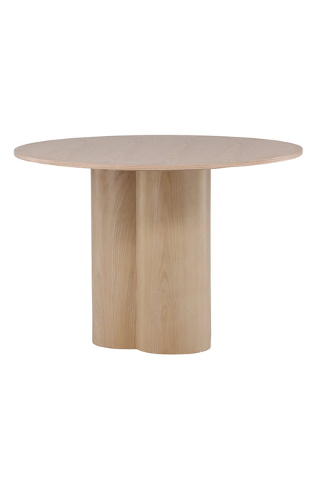 Olivia runder Esstisch - white - wash/MDF - Runde Esstische - ALVAHOME
