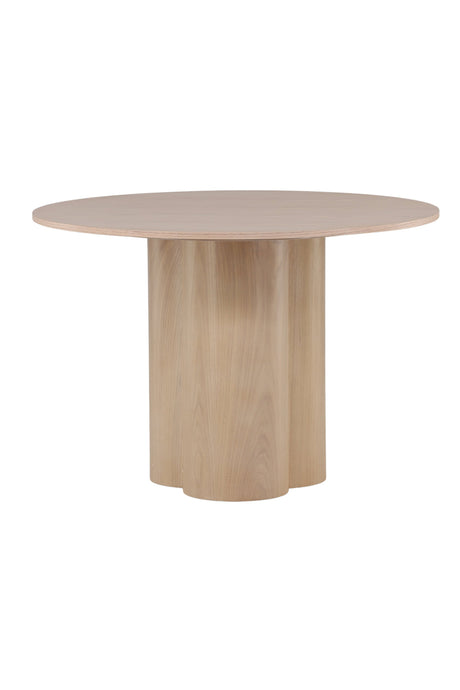 Olivia runder Esstisch - white - wash/MDF - Runde Esstische - ALVAHOME
