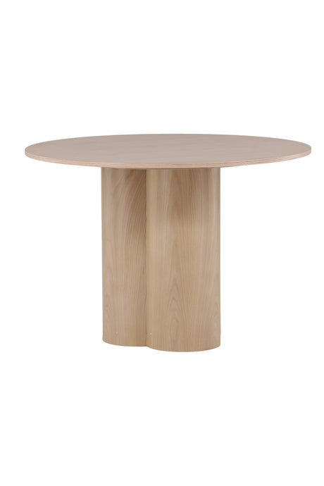 Olivia runder Esstisch - white - wash/MDF - Runde Esstische - ALVAHOME