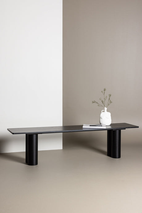 Olivia Sitzbank - schwarz/MDF - Sitzbänke - ALVAHOME