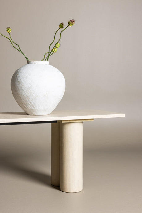 Olivia Sitzbank - white - wash/MDF - Sitzbänke - ALVAHOME