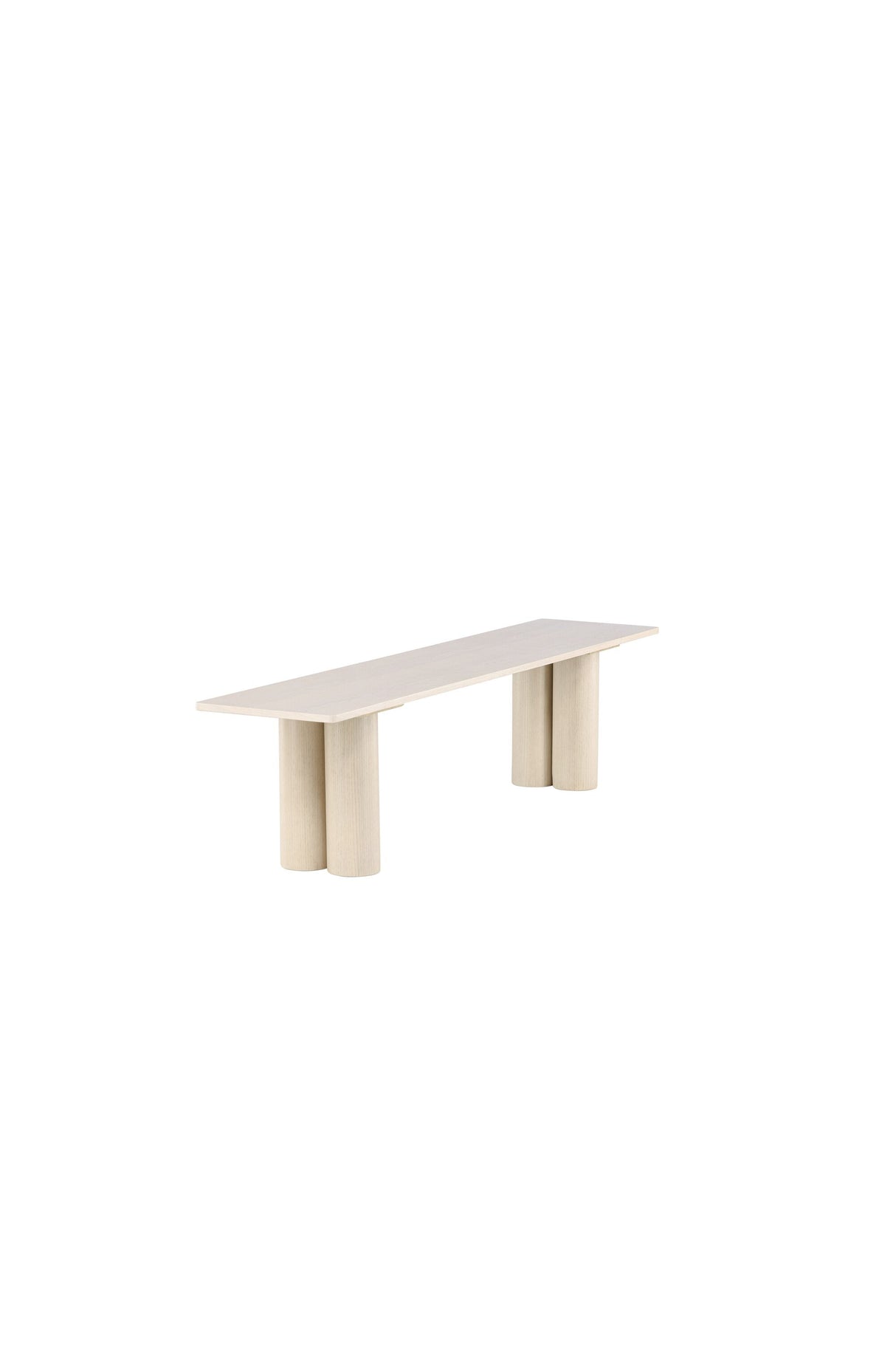 Olivia Sitzbank - white - wash/MDF - Sitzbänke - ALVAHOME