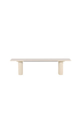 Olivia Sitzbank - white - wash/MDF - Sitzbänke - ALVAHOME