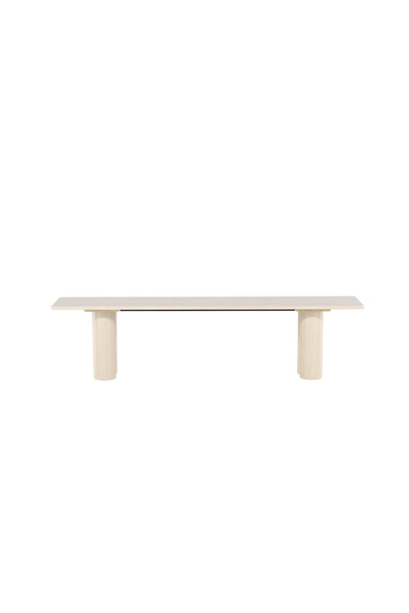 Olivia Sitzbank - white - wash/MDF - Sitzbänke - ALVAHOME