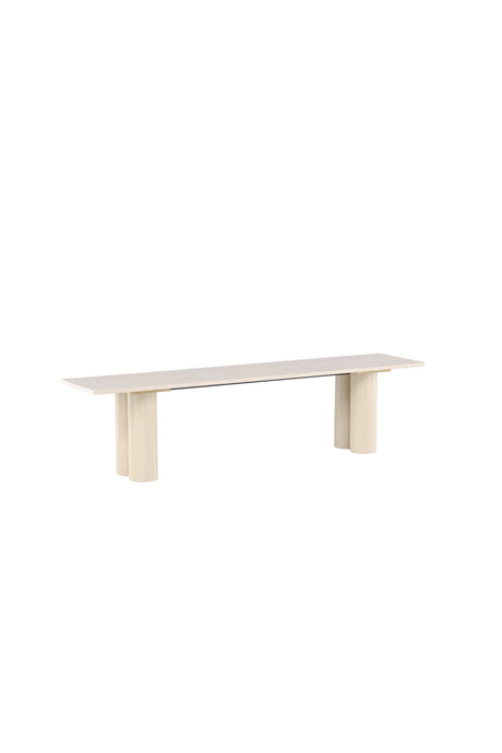 Olivia Sitzbank - white - wash/MDF - Sitzbänke - ALVAHOME