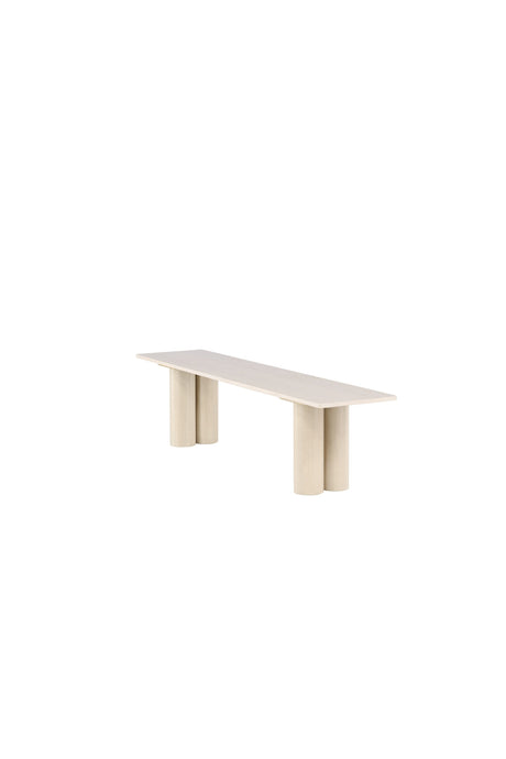 Olivia Sitzbank - white - wash/MDF - Sitzbänke - ALVAHOME