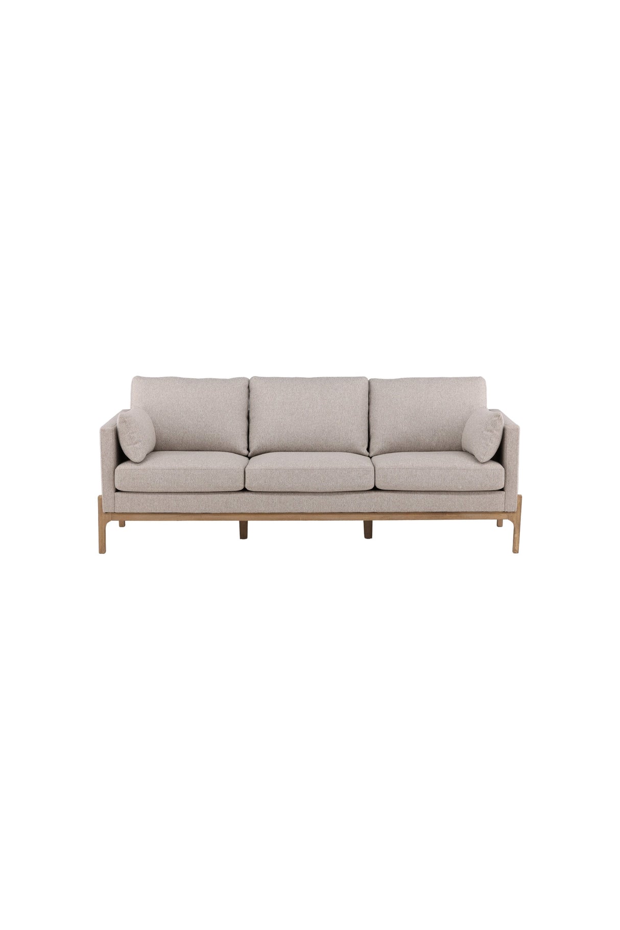 Olympia 3 - Sitzer Sofa - off - white/MDF - 3 - Sitzer Sofas - ALVAHOME