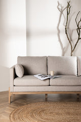 Olympia 3 - Sitzer Sofa - off - white/MDF - 3 - Sitzer Sofas - ALVAHOME