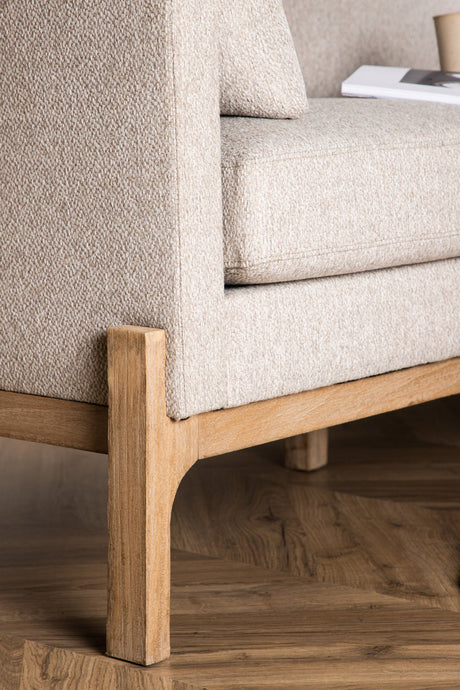 Olympia 3 - Sitzer Sofa - off - white/MDF - 3 - Sitzer Sofas - ALVAHOME