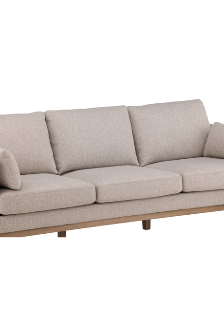 Olympia 3 - Sitzer Sofa - off - white/MDF - 3 - Sitzer Sofas - ALVAHOME