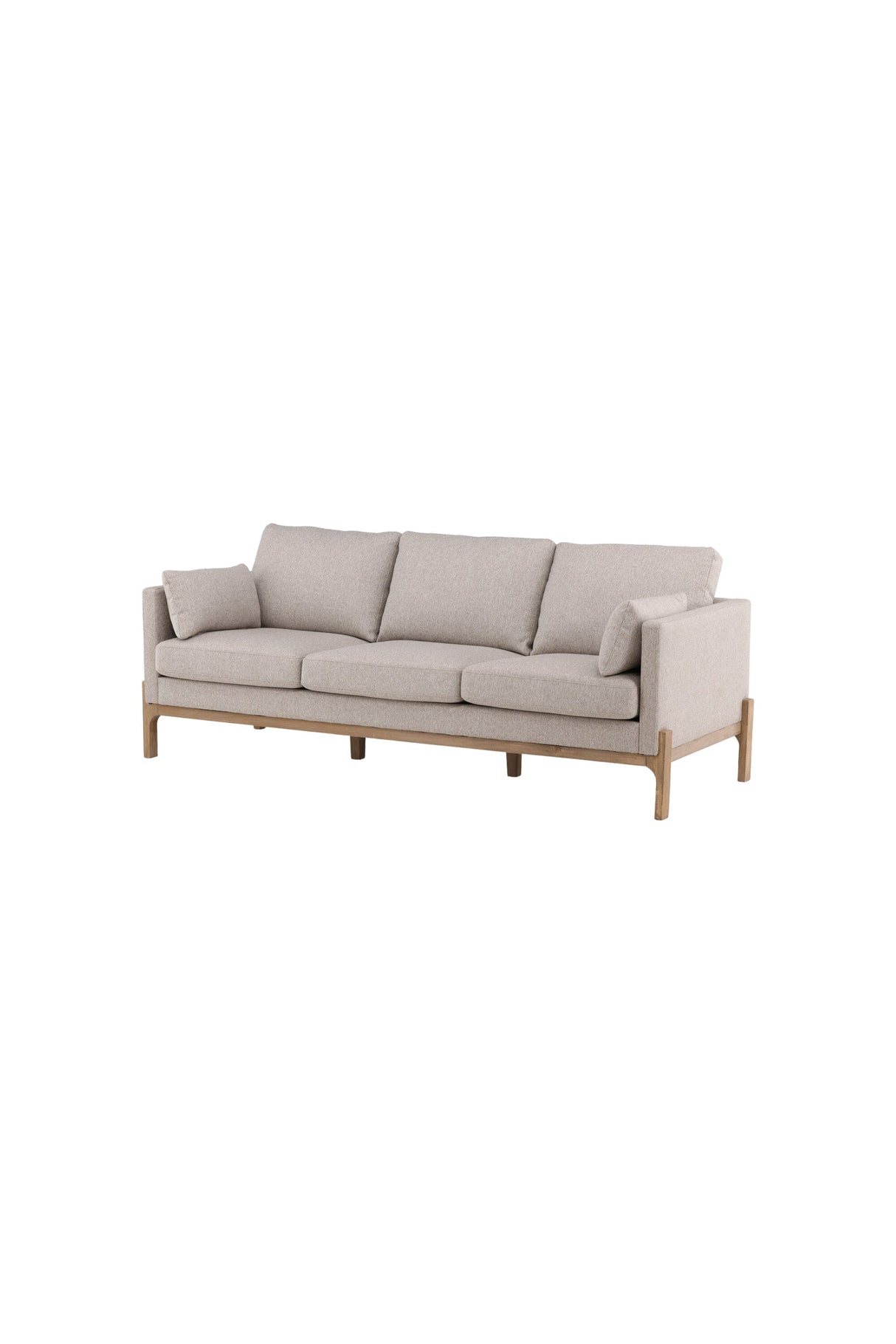 Olympia 3 - Sitzer Sofa - off - white/MDF - 3 - Sitzer Sofas - ALVAHOME