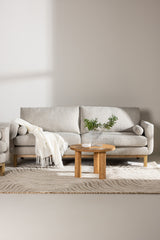 Olympos 3 - Sitzer Sofa - beige/Polyester - 3 - Sitzer Sofas - ALVAHOME